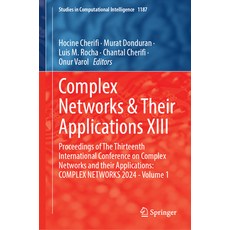 (英文圖書) Complex Networks & Their Applications XIII: Proceedings of the Thirteenth Inter... 精裝版, Springer, 英文
