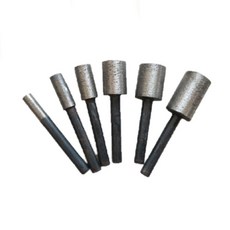 燒結金剛石磨棒 6mm柄 圓柱形磨棒 雕刻工具 打磨棒 雕刻磨頭