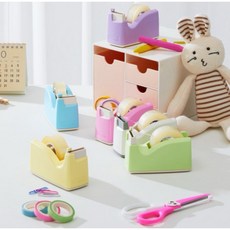 落漆小姐67choice 韓國製 ZTR ZzalRio兒童安全膠台 智能迷你膠帶台, 補充膠帶(霧面/5入組）