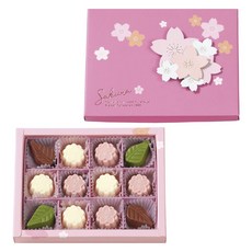 Masion de Franceya綜合巧克力 L 淺紅色, 1個, 48g