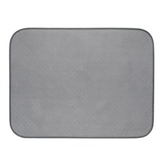 iDESIGN 浴室吸水踏墊, 1個, 白鑞