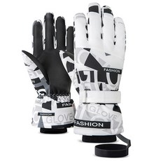 3M專利 滑雪手套, 灰白色