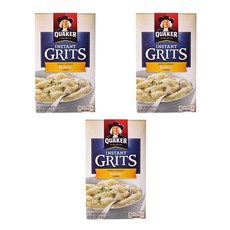 QUAKER 桂格 即食玉米粉 奶油風味, 3盒, 341g