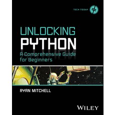(英文圖書) Unlocking Python: A Comprehensive Guide for Beginners 平裝版, Wiley, 英文