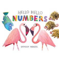 (英文圖書)Hello Hello Numbers Board Books, Chronicle Books, 英文, 硬頁書