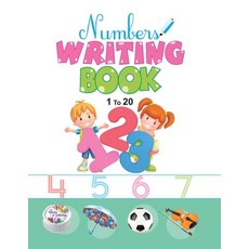 (英文圖書) Number Writing Book: 1 to 20 平裝版, Ramesh Publishing House, 英文