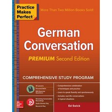 Practice Makes Perfect: German Conversation Premium Second Edition 平裝版, McGraw-Hill Education, 英文