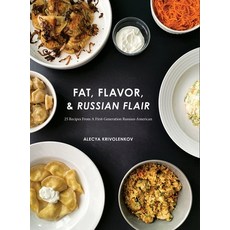 (英文圖書) Fat Flavor & Russian Flair: 25 Recipes From A First Generation Russian-American 精裝版, Lulu.com, 英文