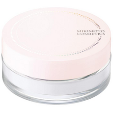 MIKIMOTO 美肌保養粉，珍珠精華保養，控油持妝，打造自然柔焦妝感, 珍珠色, 1個