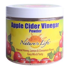 Nature's Life 蘋果醋粉, 1個, 200克