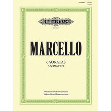 (英文圖書) 6 Sonatas for Cello and Continuo: Continuo Realized for Harpsichord/Piano (Continuo Cello Ad ... 平裝版, Alfred Music, 英文