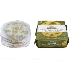 INES ROSALES 迷迭香百里香Savory橄欖油Torta, 1個, 180g