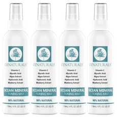 OZNATURALS 海洋礦物爽膚噴霧, 4個, 118ml