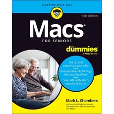 (英文圖書) Macs for Seniors for Dummies 平裝版, 英文