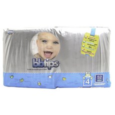 bbtips 黏貼型尿布, 第4階段, 52片