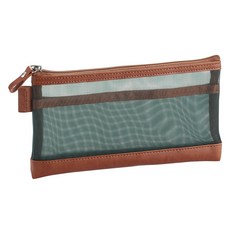 Bel Posto 網紗筆袋, 1個, 綠色