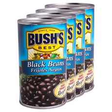 BUSH'S BEST 黑豆罐頭, 4罐, 751g
