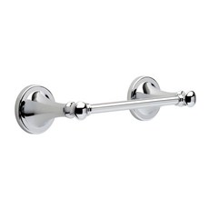 DELTA FAUCET 銀色調系列旋轉衛生紙架, 1個, 拋光鉻