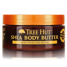 TREE HUT 樹上小屋 24小時保濕乳木果油, 原始乳木果, 1入, 198克