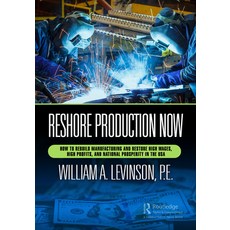 (英文圖書) Reshore Production Now: How to Rebuild Manufacturing and Restore High Wages High Profits an... 精裝版, Productivity Press, 英文