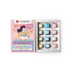 日本奈良藥業有限公司 足浴禮盒 麻將造型 泡腳球, 粉, 1箱