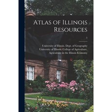 (英文圖書) Atlas of Illinois Resources; 5 平裝版, Hassell Street Press, 英文