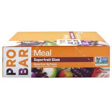 PRO BAR Meal超級水果大滿貫能量棒, 12包, 85g