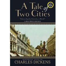 A Tale of Two Cities (Annotated Large Print) 精裝版, Sastrugi Press Classics, 英文