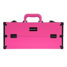 SHANY 專業多功能化妝箱, 1個, 朋克搖滾粉紅色