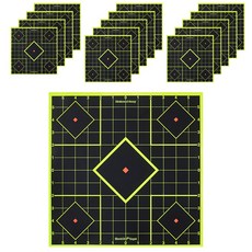Birchwood Casey Shoot-N-C瞄準靶射擊用品 直徑20.3cm, 15入, 混色