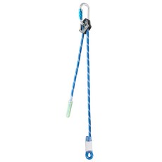 德國 Edelrid SWITCH PRO ADJUST 120cm 可調式挽索(含手鎖鉤環), 藍色, 840251200170