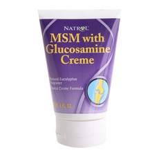 NATROL Msm氨基葡萄糖霜, 1個, 113克