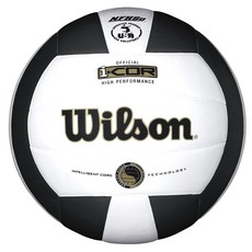 Wilson I-COR高性能排球 白色+黑色