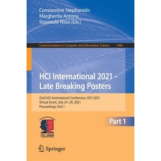 (英文圖書) HCI International 2021 - Late Breaking Posters: 23rd HCI International Conference HCII 2021 ... 平裝版, Springer, 英文