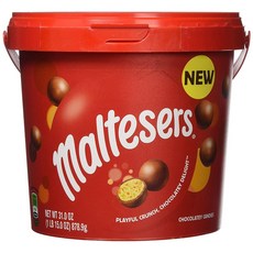 maltesers 麥提莎 Playful Crunch Chocolaty Delight Candy, 1桶, 878.9g