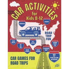 (英文圖書)Car Activities for Kids 8-12: Car Games for Road Trips 平裝版, Independently Published, 英文