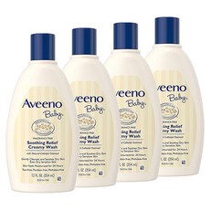 Aveeno 艾惟諾 孩童燕麥溫和沐浴乳, 4份, 354ml