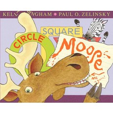 (英文圖書)Circle Square Moose 精裝版, Greenwillow Books, 英文