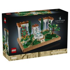 LEGO ICONS系列噴泉庭院積木 10359, 1個, 混合顏色