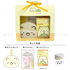 MBB 現貨 角落生物 三麗鷗 沐浴禮盒組 洗澡海綿 入浴劑 庫洛米 美樂蒂 大耳狗 交換禮物, 1