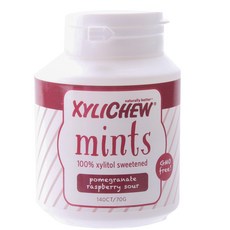 Xylichew 薄荷石榴覆盆子酸, 1罐, 70g