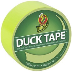 DUCK TAPE 螢光柑橘色 48mm x 13.7m, 1個
