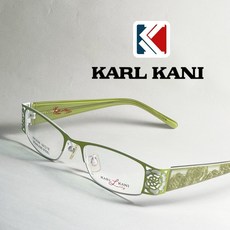 KARL KANI 街頭文化 綠白 簍空 雕花 長方框 眼鏡 潮流休閒 紐約品牌 唯光眼鏡, 詳見包裝