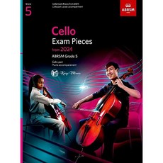 凱翊︱ABRSM 英國皇家 2024 大提琴五級考試指定曲含鋼琴伴奏譜，提升演奏技巧與音樂表現力, 英皇2024大提琴考曲第5級