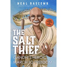 (英文圖書) The Salt Thief: Gandhi's Heroic March to Freedom 精裝版, Scholastic Focus, 英文