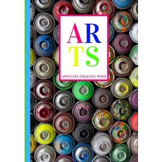 (英文圖書)Arts Limitless Creative Mind: 160 page 7" x 10" Medium Size Drawing Story Book 平裝版, Independently Published, 英文