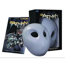(英文圖書) Batman: The Court of Owls Mask and Book Set 精裝版, DC Comics, 英文