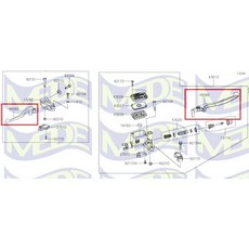 MEDE Kawasaki W175 印度版 左拉桿 46092-0573 右拉桿 46092-0579