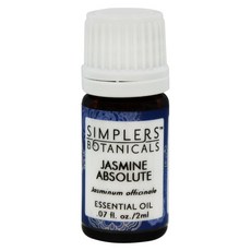 更簡單的植物精油茉莉純油, 1個, 2ml