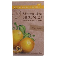 STICKY FINGERS BAKERIES 無麩質烤餅 快速簡單地混合 Mayer Lemon, 1個, 396.9克